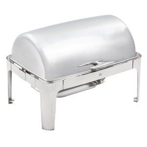 Chafing dish "Madrid", Olympia, RVS, GN 1/1, rolltop deksel