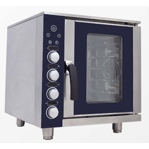 Digitale steam oven Euromax, D9523PBH, met stoominjectie, turbo reverse ventilator en autoclean systeem, 5 niveaus x GN 2/3, 230 Volt