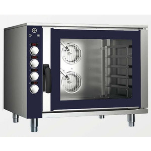 Digitale steam oven Euromax, D9806PBH-GN/CLS, met stoominjectie, turbo reverse ventilatoren en autoclean systeem, 6 niveaus x GN 1/1, 380 Volt