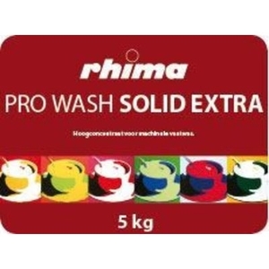 Pro Wash Solid Extra, vaatwasmiddel Rhima voor doorschuifmachine