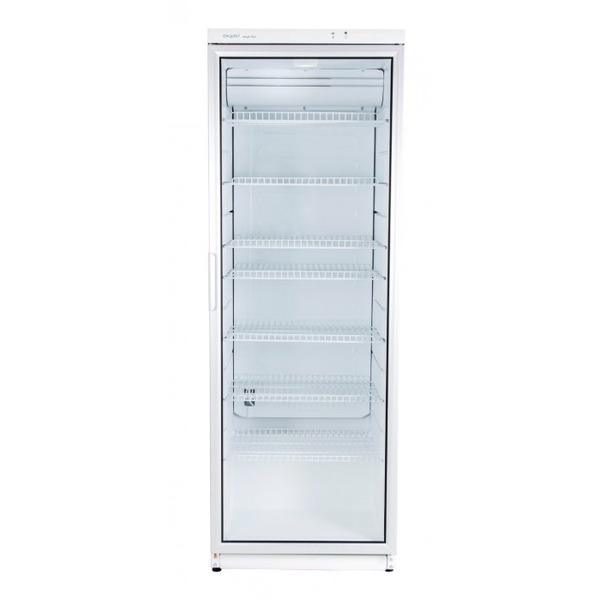 Glasdeur koelkast Exquisit CD350.1003A+, wit