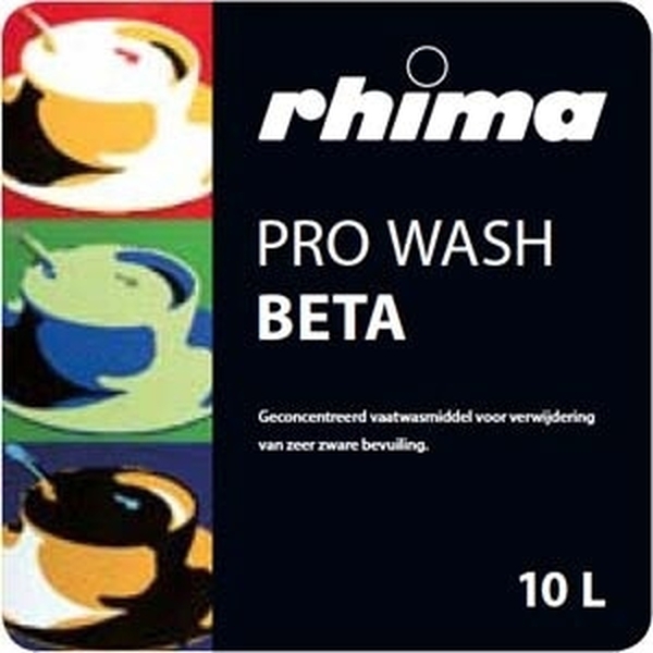 Pro Wash Beta, vaatwasmiddel Rhima voor pannenwasmachine
