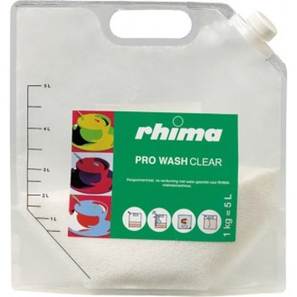 Pro Wash Clear, vaatwasmiddel Rhima voor glazenspoelmachine