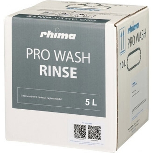 Pro Wash Rinse, naspoelmiddel Rhima, 5 liter